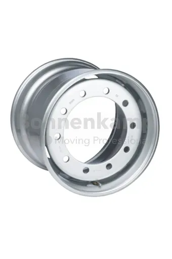 Rim 14.00 x 19.5, External Valve, Silver RAL9006