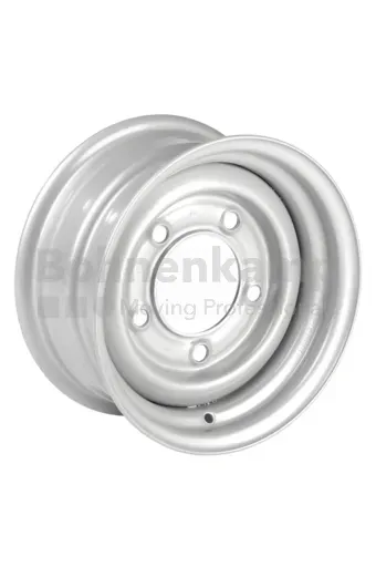 Fælg 6 J x 13 H2, ALV, Sølv RAL9006