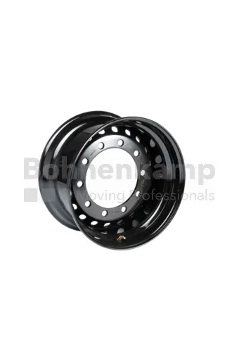 Fælg 11.75 x 22.5, ALV, Sort RAL9005