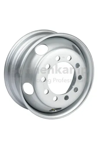 Rim 6.00 x 17.5, Internal Valve, Silver RAL9006