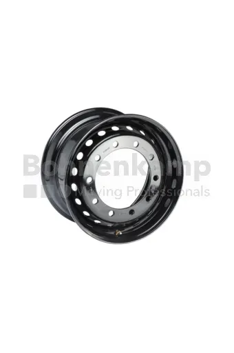 Fælg 11.75 x 22.5, ALV, Sort RAL9005